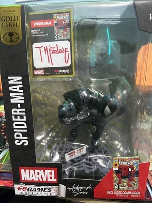 McFarlane Spider-Man Black Suit Gold Label 1:6 Autograph Series EBGames  