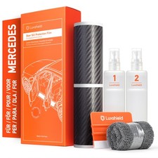 Auto Einstiegsleisten Schutzfolie f&uuml;r Mercedes Benz E-Klasse T-Modell S214 Carbo