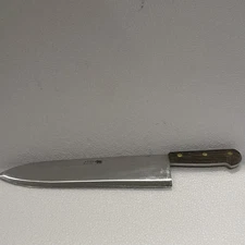 VINTAGE SABATIER FOUR STAR ELEPHANT MASSIVE12" LOBSTER SPLITTERCHEF KNIFE