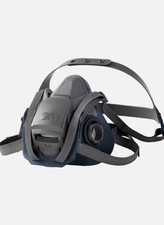 3M 6500 QL Series Half Face Mask Respirator Vapour Gas Dust Comfort  Size Small