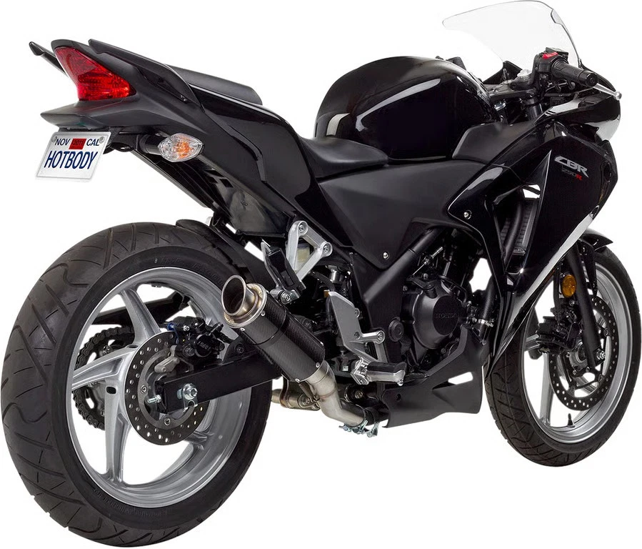 Hotbodies MGP II Growler Slip-On - Silenciador de acero inoxidable para motocicleta 41102-2403 Foto 2 de 4