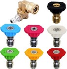 8 Pack Universal Power Pressure Washer Accessories Kit, 7 Washer.