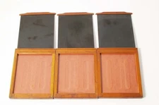 C13496~ 4X5 THREE c.1903 GUNDLACH KORONA Plate Holder – Fully Working - USED