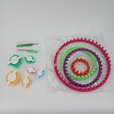 Round Knitting Loom Kit With Hooks Crafting Hobby