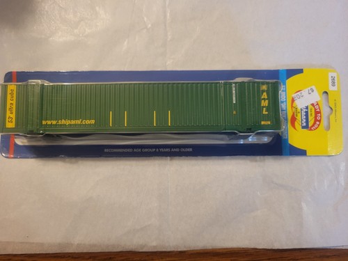 Contenedor Ultra Cubo Ho Athearn #2689 Alaska Marine Lines 53’ # AMLU 530137 NOS | Zustand: New