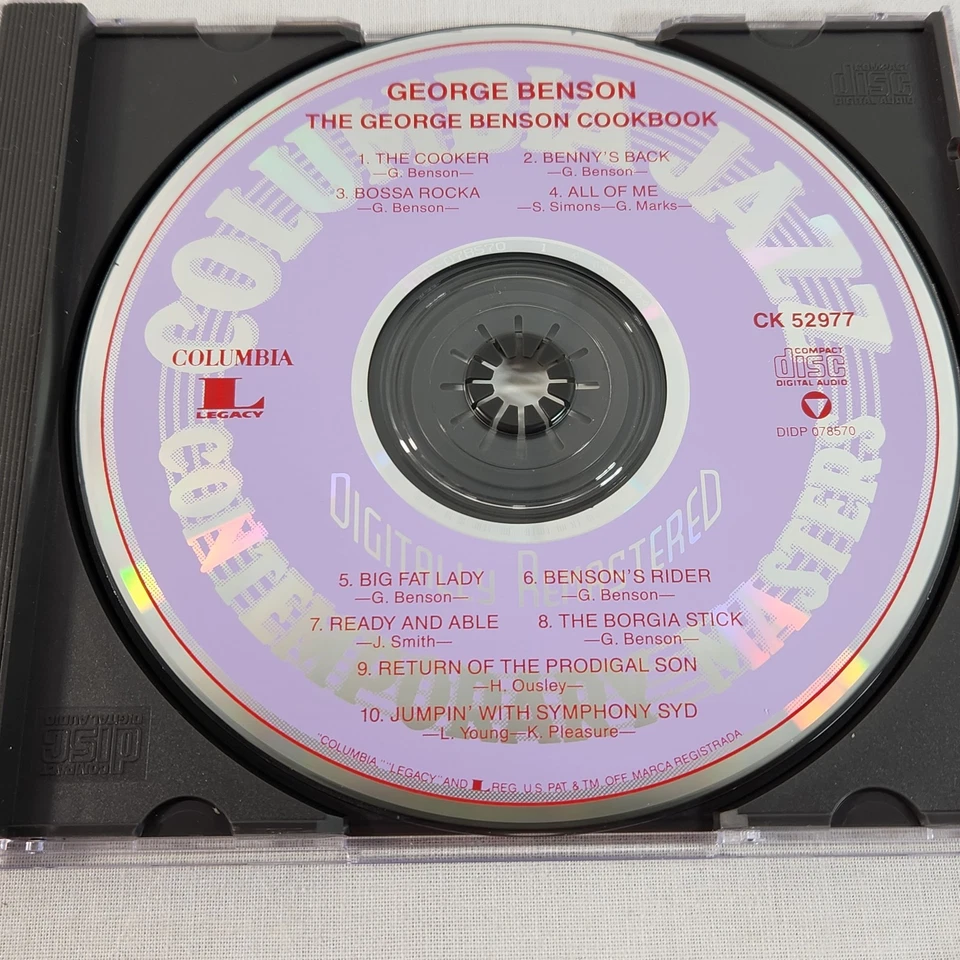 GEORGE BENSON QUARTET - The George Benson Cookbook (CD 1994 Columbia) Remaster — 第 3/4 张图片