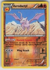 Aerodactyl 53/108 Rare Dark Explorers Pokemon Reverse Holo Damaged on eBay