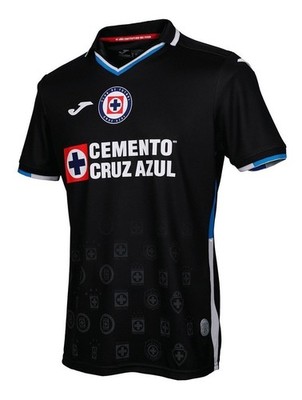 Jersey Original Joma Club Futbol Cruz Azul Gala Negra 2023 Woman s Shirt
