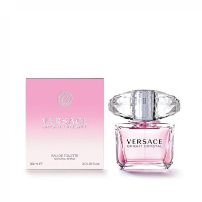 NEW VERSACE Bright Crystal 3.0 floz/ 90 ml Women's Eau de Toilette/100%AUTHENTIC