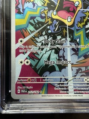 Pokemon Loudred 212/182 SV04: Paradox Rift Holo CGC 9 | eBay