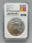 2024 (P) Star Privy Silver Eagle NGC MS 70 First Day of Issue Gaudioso Signed
