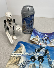 Bionicle Toa Mata 8531 8532 8533 8534 8535 8536 Complete Canister Manual Poster