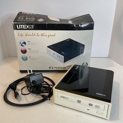 Lite-on 20x EX-Dub External Dvd Writer copy dvds for friends and family