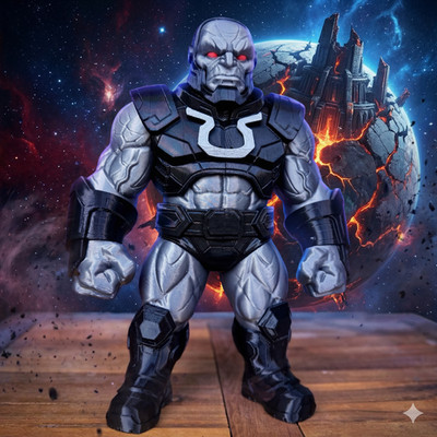 Cosmic Tyrant   Chibi Style Fan-Inspired 3D Printed Figure