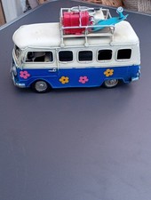 Vw Camper Bus Look A Like, Display Tin Plate  Art Model .