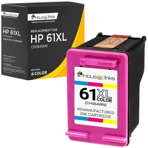 1PK Fits HP 61XL Color Ink Cartridge HP 61 1000 1050 1055 2050 3000 3050