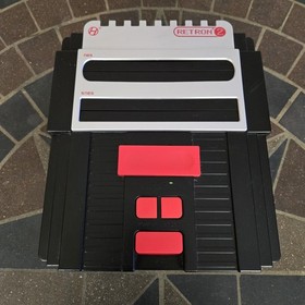 Hyperkin RetroN 2 HD Gaming Console Plays Nintendo NES Super SNES TESTED WORKING