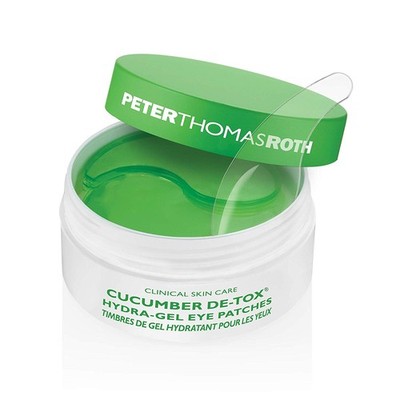 Peter Thomas Roth Cucumber De-Tox Hydra-Gel Eye Patches 60 Ct New No Box