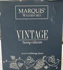 Set of 4 17-oz Marquis by Waterford Vintage Iced Beverage Glasses