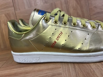 used品✨4足セット  Stan Smith RARE🔥 Size 9 - adidas Stan Smith Metallic Pack - Liquid Gold 2019