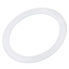 5Pcs Silicone Rubber Gasket Flange O-Ring for 2.5 Inch Clamp White