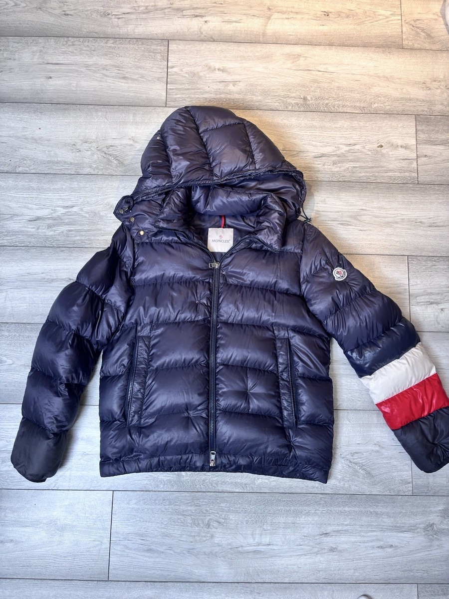 Moncler Wilms Jacket Blue Size Medium Men's Puffer Coat Down