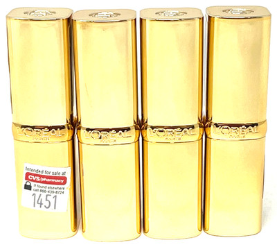 (4) Loreal Colour Riche Lipstick New In Packaging 0.13 oz 187 - Successful Red