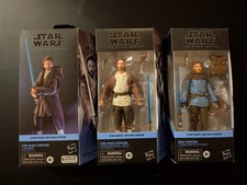 3X Hasbro Star Wars The Black Series Obi-Wan Kenobi -  Jabiim  Tibidon  And WJ