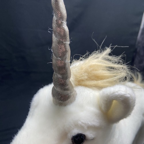 Peluche unicorno con gambe posabili, 18 pollici. Dal Mondo Magico di Harry Potter - Foto 9 di 11