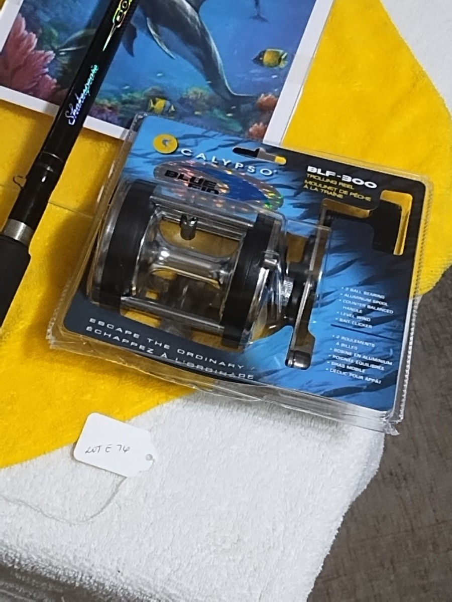 Fishing Rod Calypso Blue Fin Rod New Trolling Fishing Rod