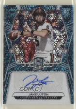 2020 Panini Spectra Rookie Neon Blue Prizm 54/60 Jake Luton #16 Auto 1og