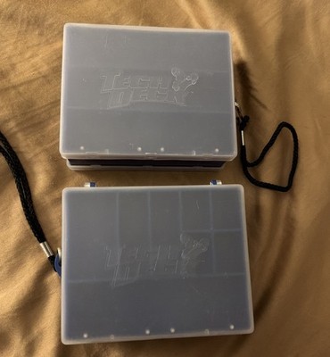 2x Tech Deck Storage Box Container X Concepts Used Lot Of Two