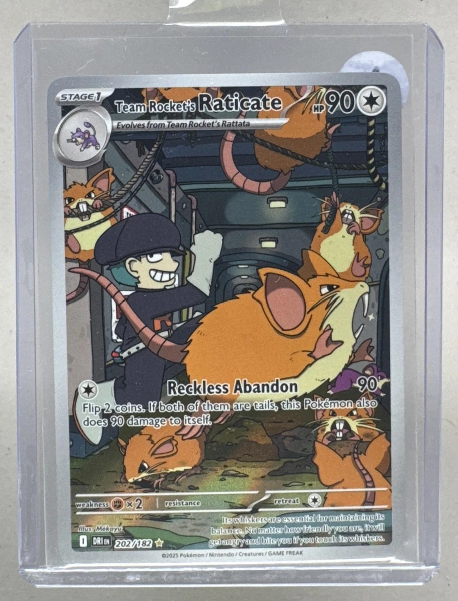 Team Rocket's Raticate Pokémon TCG Cards for sale | eBay