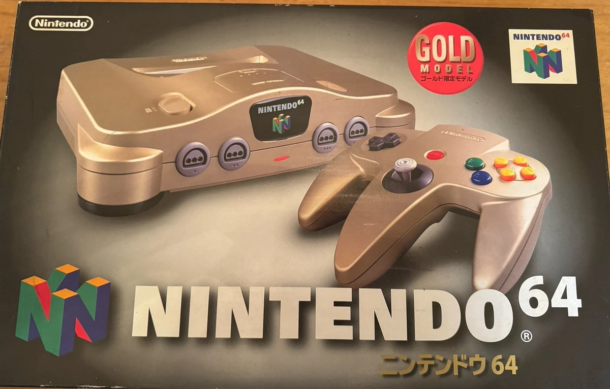 Gold N64 System for sale | eBay