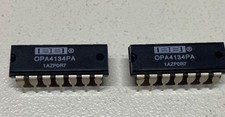 OPA4134PA Burr Brown OP Amp quad-channel well suited for high end audio DIP14pin