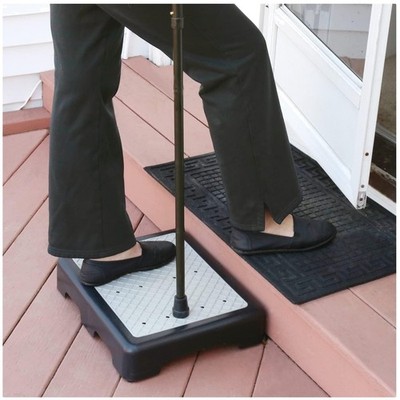Portable 3.5'' Heavy Duty Step Stool - Assistive Device for Seniors & Caregivers