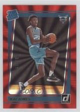 2021-22 Panini Donruss Rated Rookie Holo Red Laser 32/99 Kai Jones #232 s9z