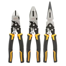 DEWALT DWHT70485 Compound Plier Set (3-Pack) - New