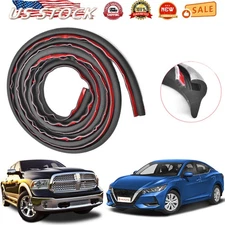 1.8M Spoiler Deflector Strip For Nissan Hyundai Dodge Windshield Hood Roof Seal