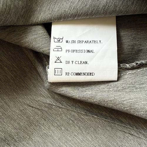 Camisa Hardaddy M Gris Pullover Cuello en V Manga 3/4 Cordones Delanteros Relajado Transpirable - Imagen 24 de 24