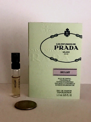 PRADA LES INFUSIONS DE PRADA MILANO OEILLET EDP 1.5ML/0.05FL.OZ SAMPLE SPRAY