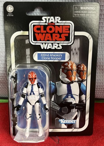 ┥ Nuevo Star Wars Colección Vintage 332o Soldado Clon de Ahsoka con CLAMSHELL - Imagen 5 de 5