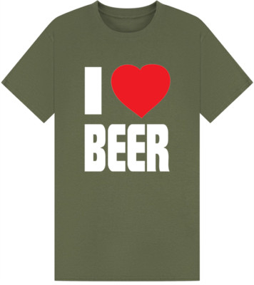 I Love Beer T-Shirt