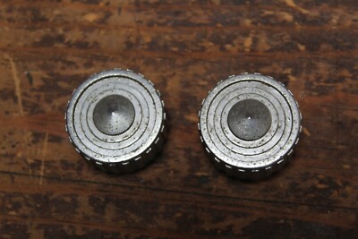 Sears Jointer 4 3/8  Jointer Planer 2 Chrome 1 3/8'' Knobs, 103-23340 King Seely