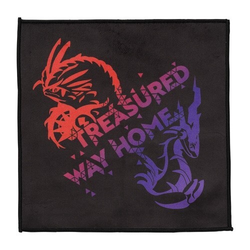 Pokemon Center Original TREASURED WAY HOME Hand towel Handkerchief Logo
