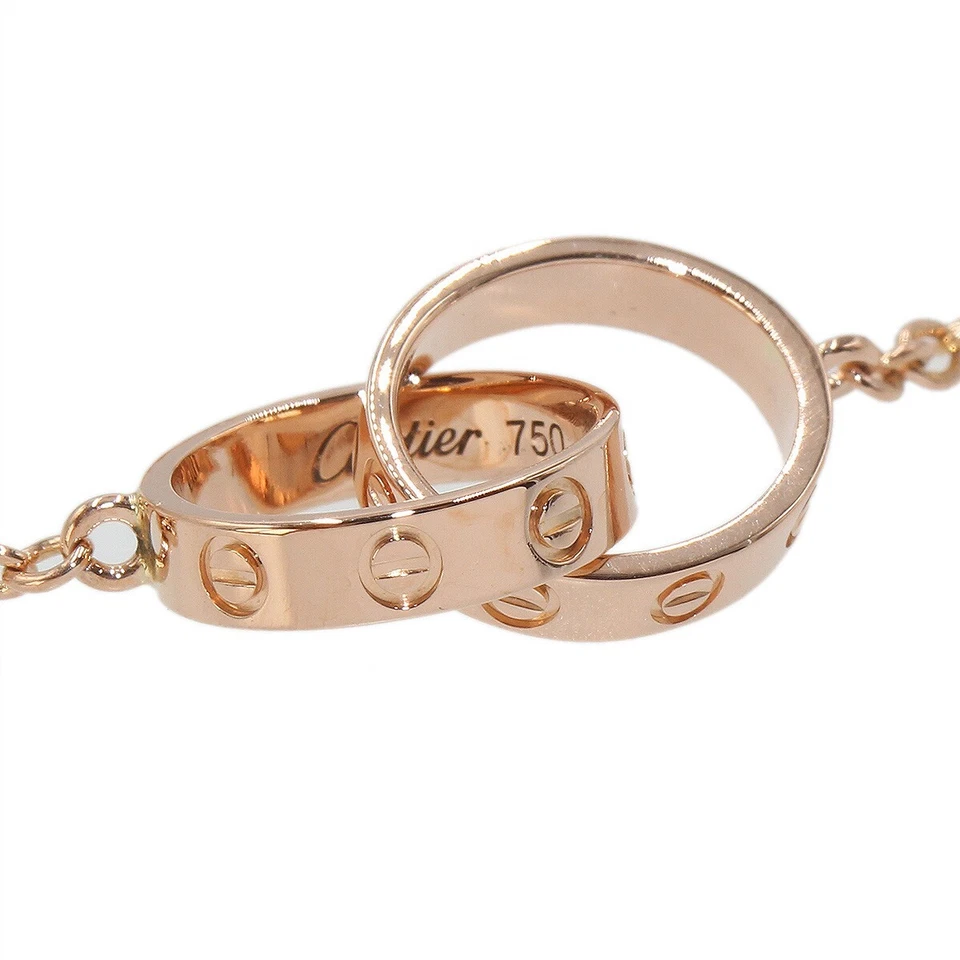 Cartier 18K розовое золото Baby любовь цепочка браслет K2051 - Изображение 4 из 4