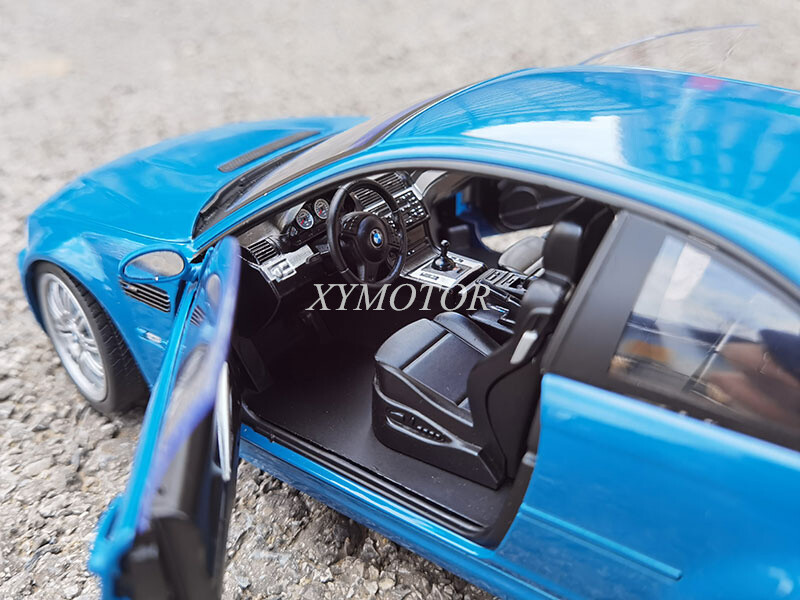 Solido 1/18 BMW E46 M3 2000 Metal Diecast Model Car Blue Solido 1/18 BMW E46 M3 2000 Metal Diecast Model Car Blue