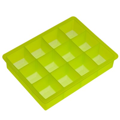 Lurch Eiswürfelbereiter Würfel 4 x 4 cm Limette Eiswürfelformer Große Eis Würfel