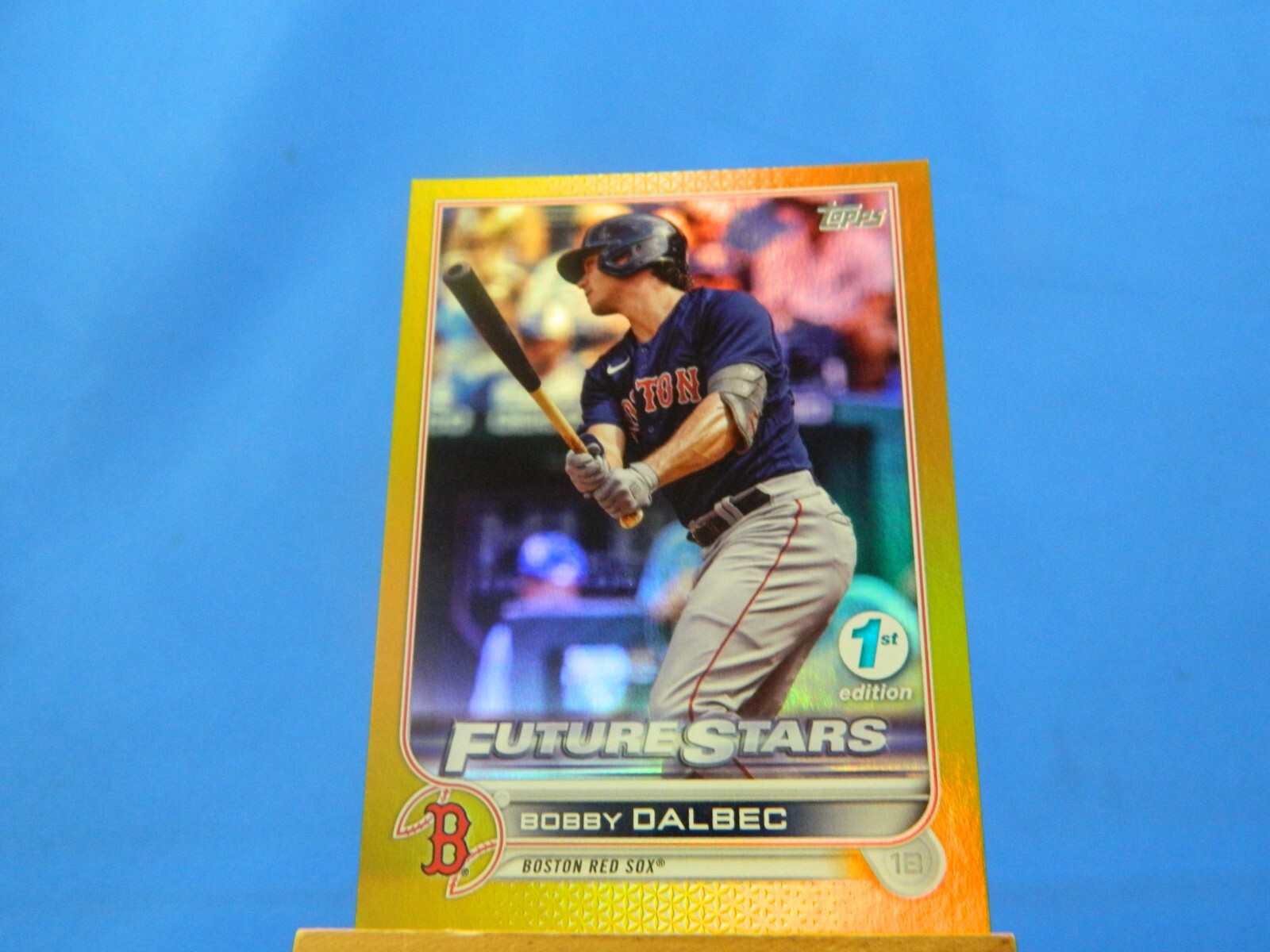 Bobby Dalbec Future Stars Topps 1st Edition 2022 Gold
