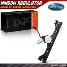 Power Window Regulator W Motor For Fiat 500 2012-2019 2-door Front Left Driver